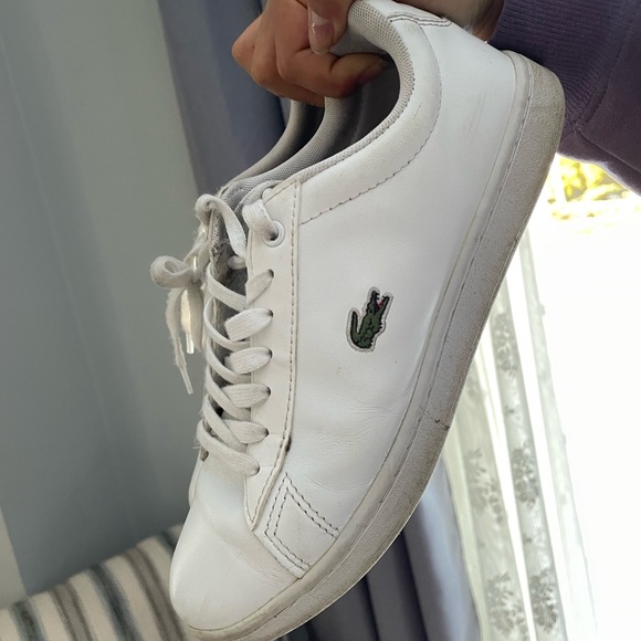 Lacoste Hydez Leather Shoes (6.5) Slightly Worn - Picture 2 of 4